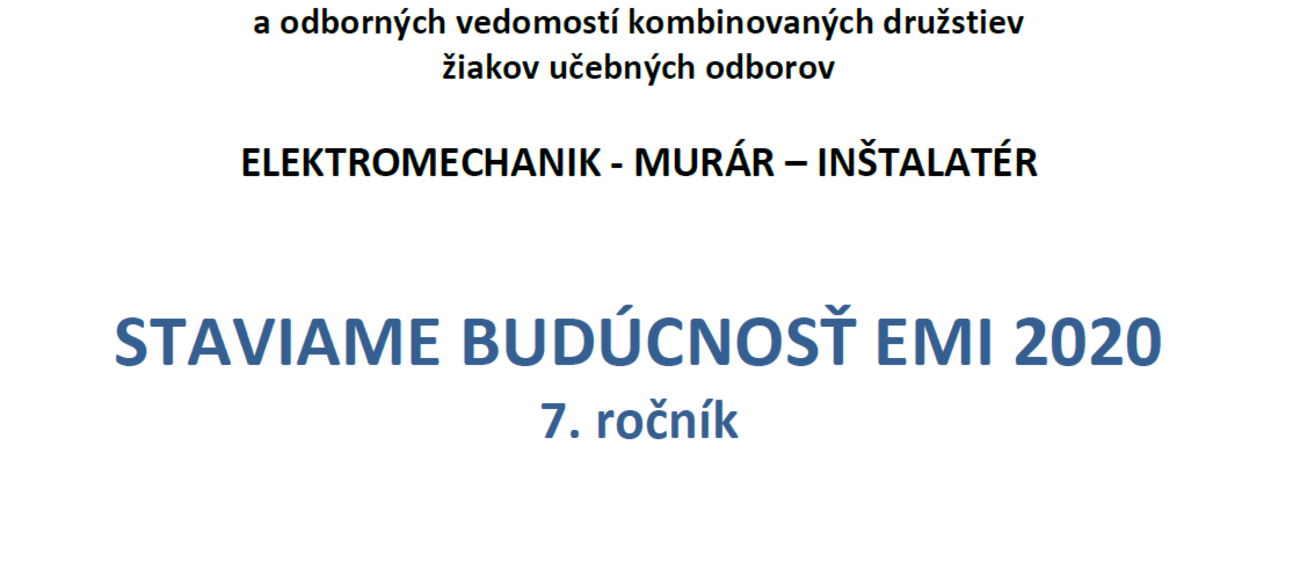 Stavíme budoucnost EMI 2020